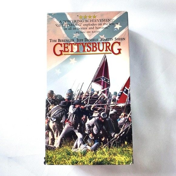 Other - Gettysburg (VHS, 1993) Tom Berenger, Martin Sheen, Stephen Lang, Richard Jordan